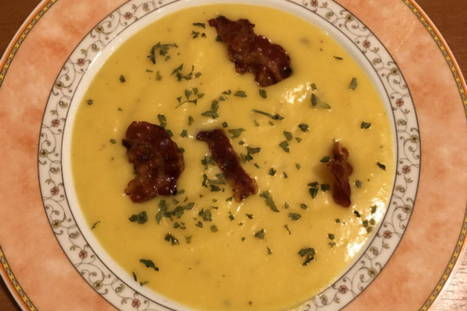 Sahnige Kartoffelsuppe