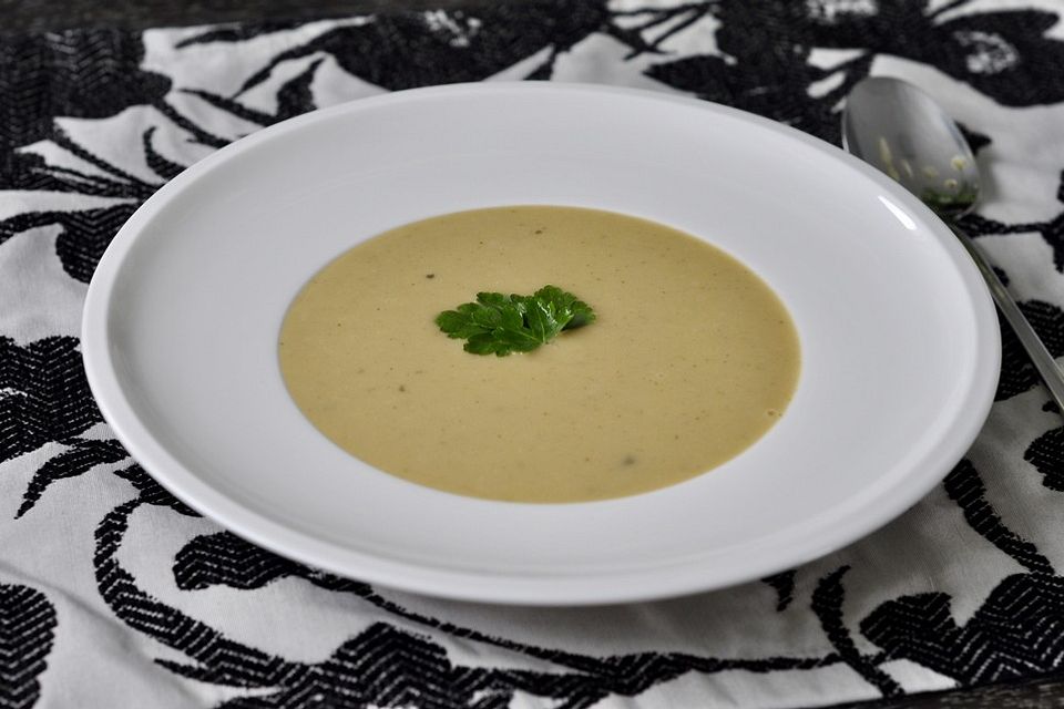 Sahnige Kartoffelsuppe