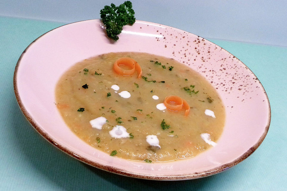 Sahnige Kartoffelsuppe