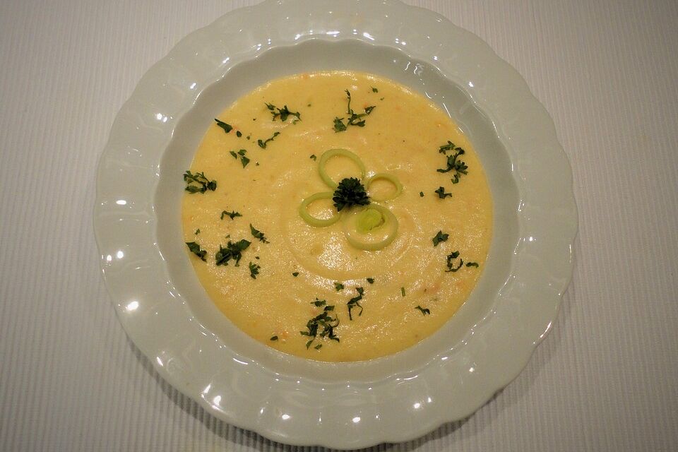 Sahnige Kartoffelsuppe