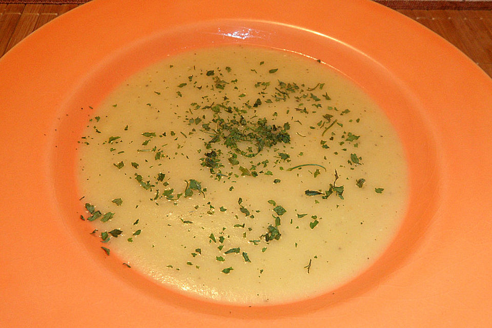 Sahnige Kartoffelsuppe