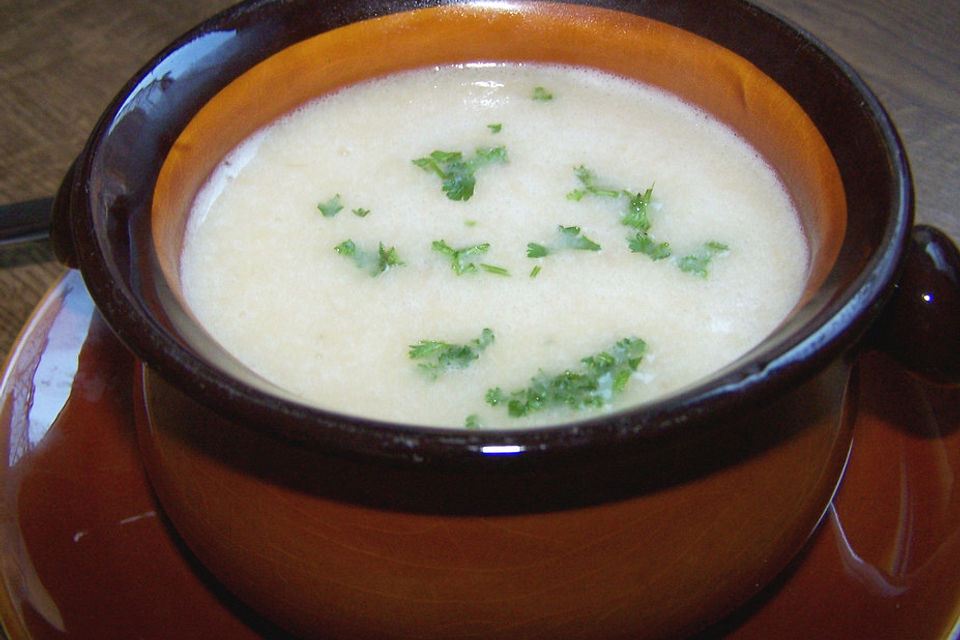 Sahnige Kartoffelsuppe