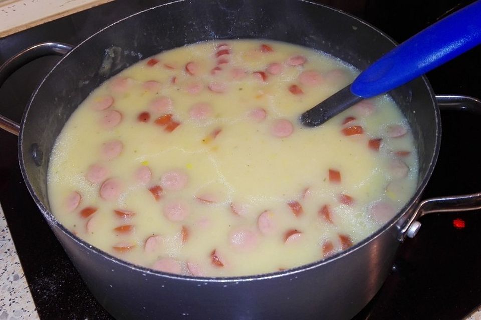 Sahnige Kartoffelsuppe