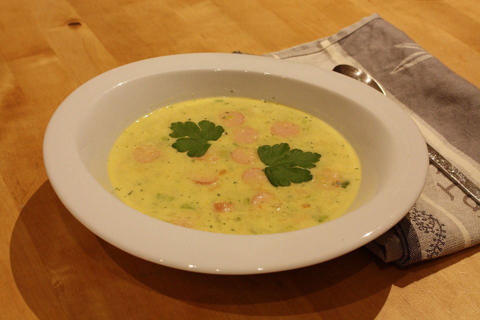 Sahnige Kartoffelsuppe