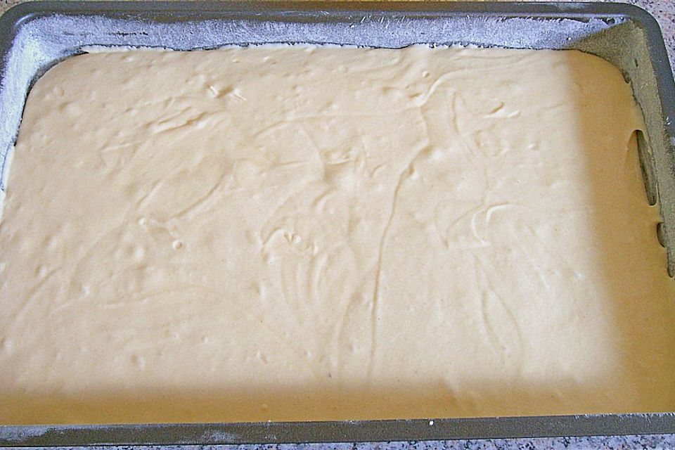 Butterkuchen ohne Hefeteig