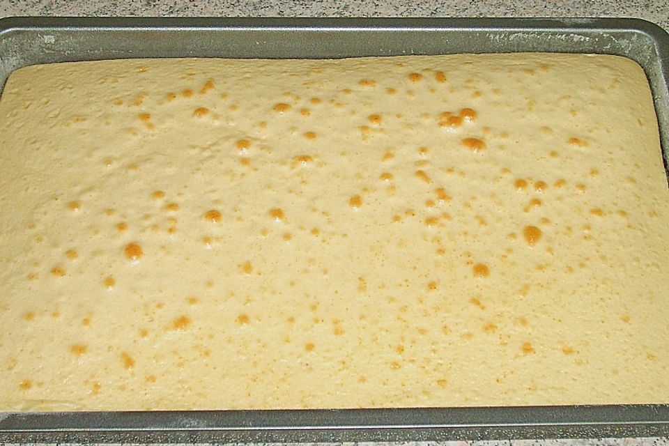 Butterkuchen ohne Hefeteig