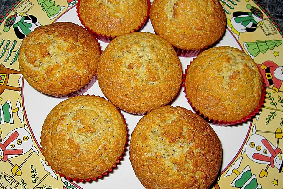 Eierlikör - Mohn - Muffins