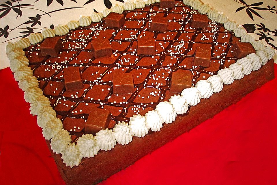 Champagner - Schokoladen - Torte