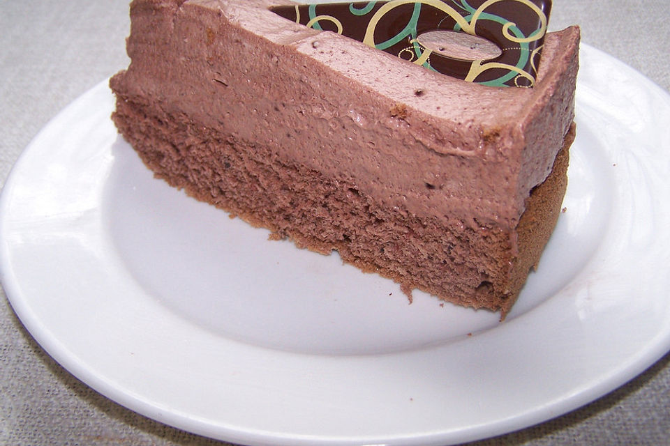 Französiche Schokosahnetorte