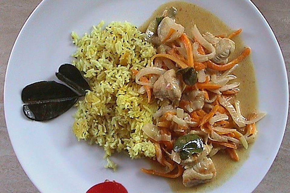 Gelbes Thai Curry