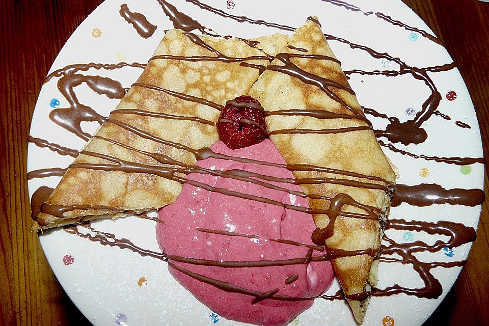 Sahnige Crepes