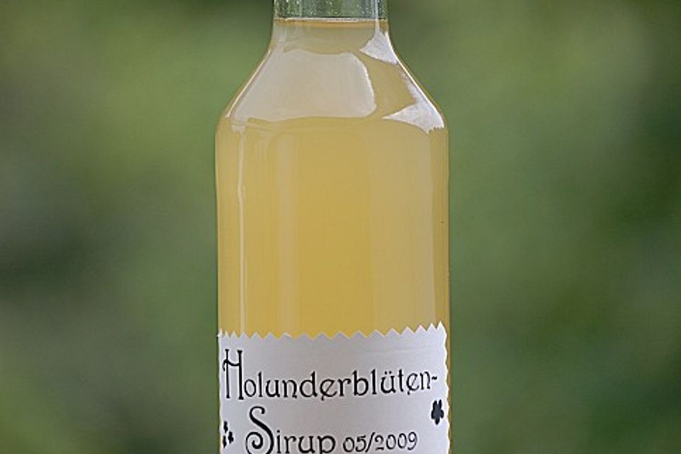 Holunderblüten - Sirup