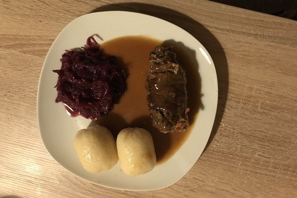 Rouladen für den Schnellkochtopf