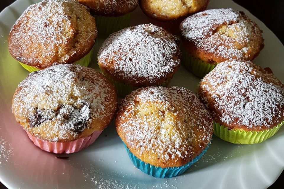 Vanille - Dinkel - Muffins