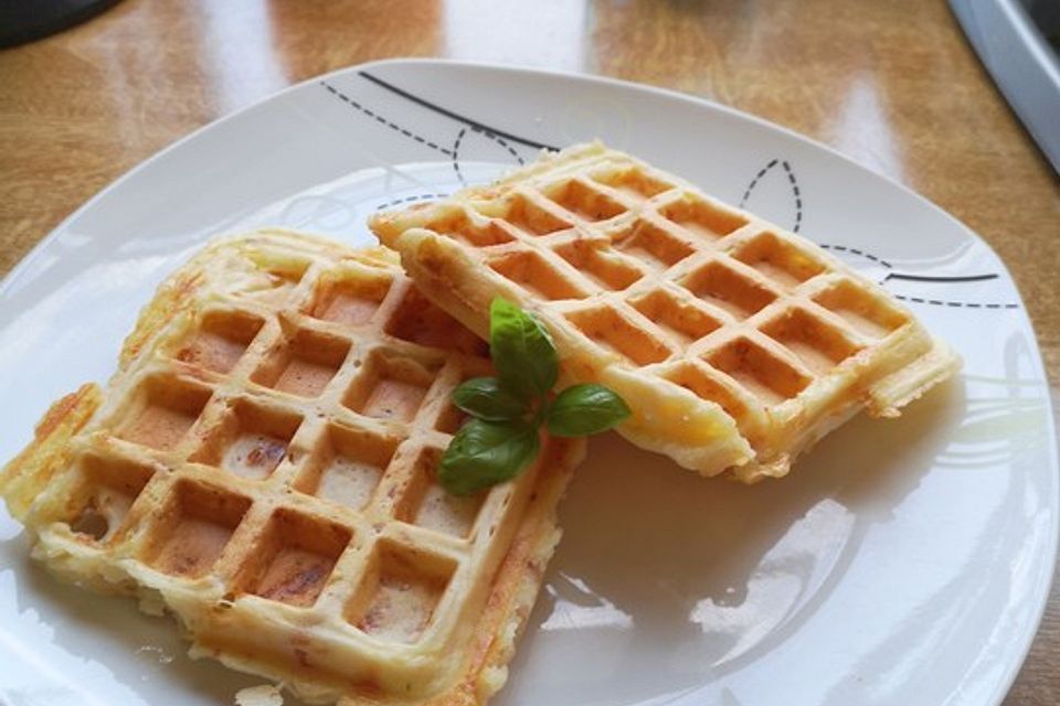 Salzige Waffeln