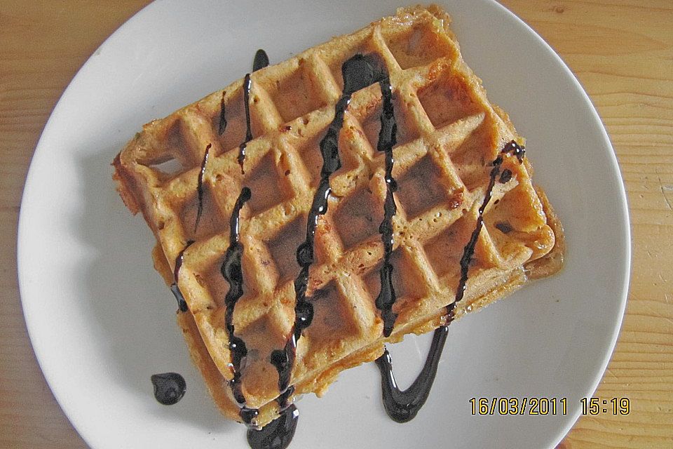 Salzige Waffeln