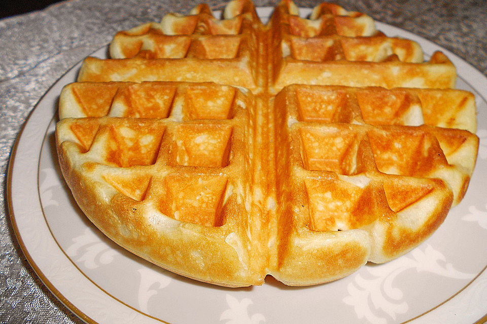 Salzige Waffeln