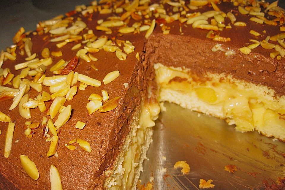 Quitten - Schoko - Torte