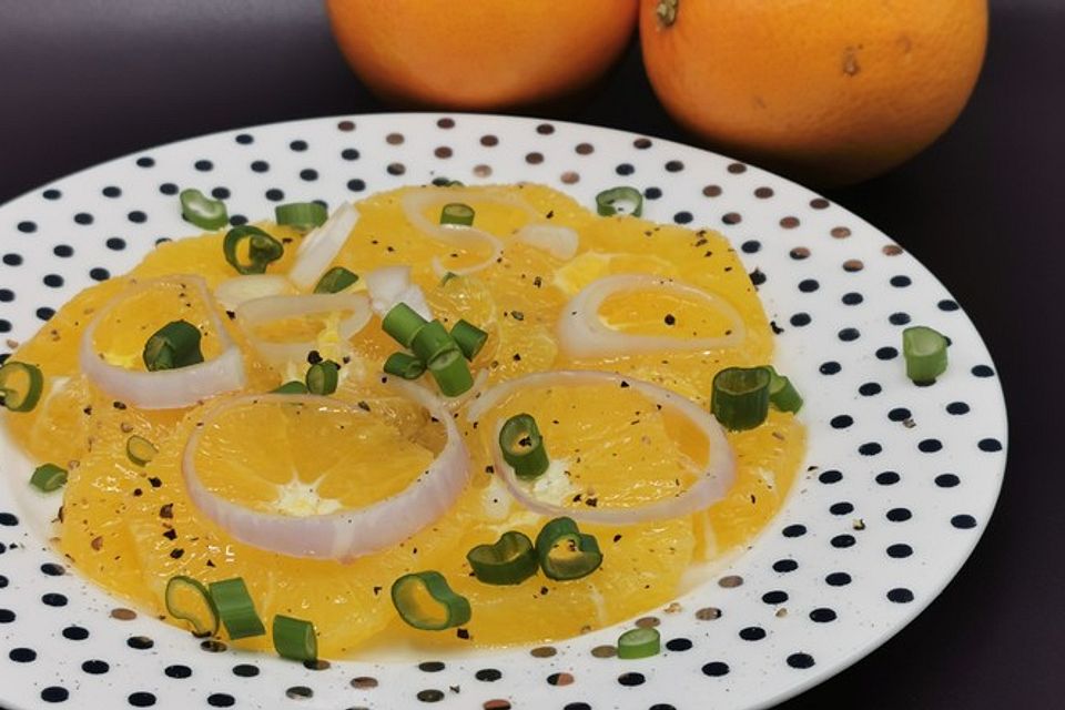 Orangensalat