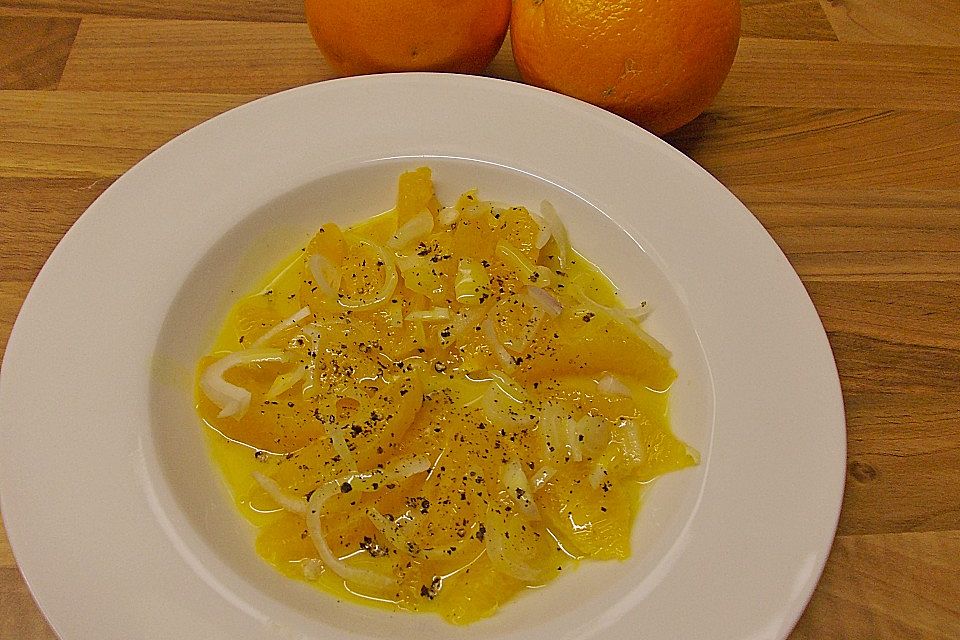 Orangensalat