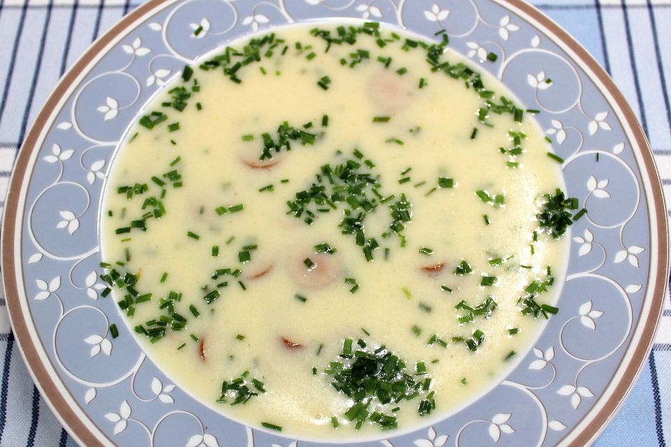 Spargelcremesuppe