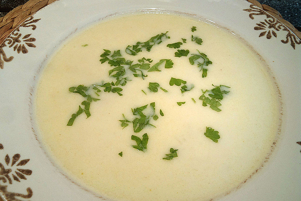 Spargelcremesuppe