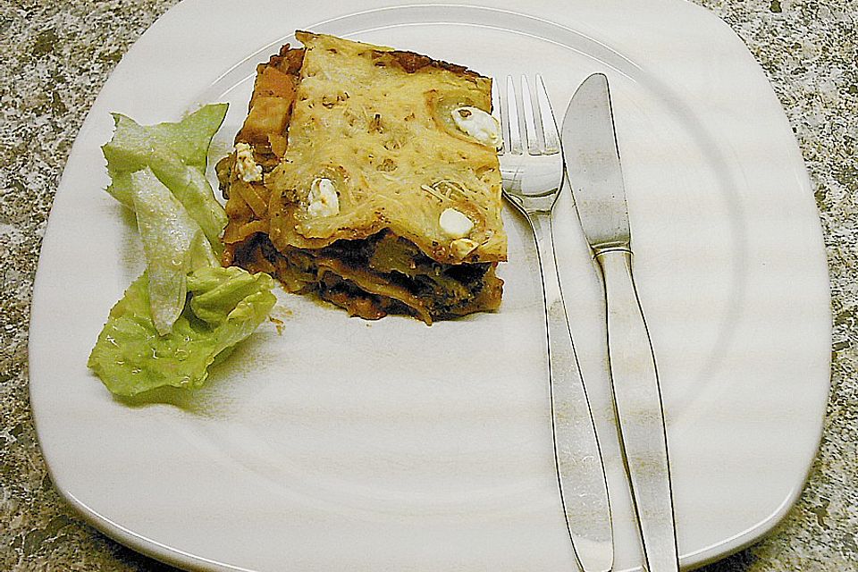 Vegetarische Lasagne