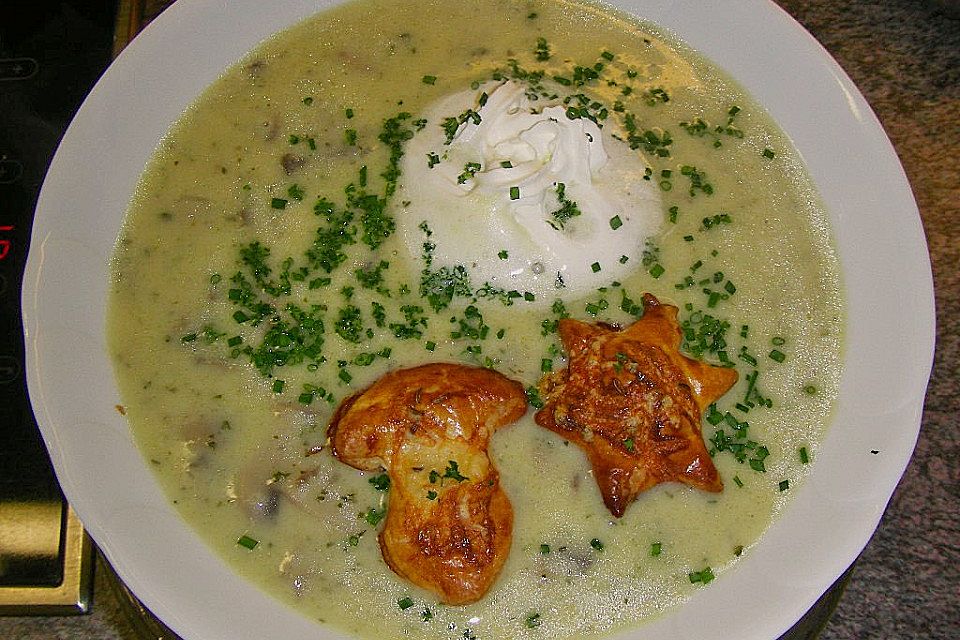 Champignonsuppe