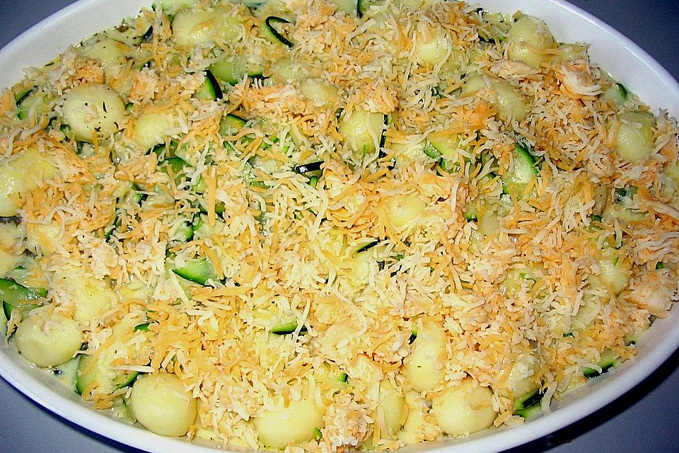 Kartoffel - Zucchini - Gratin