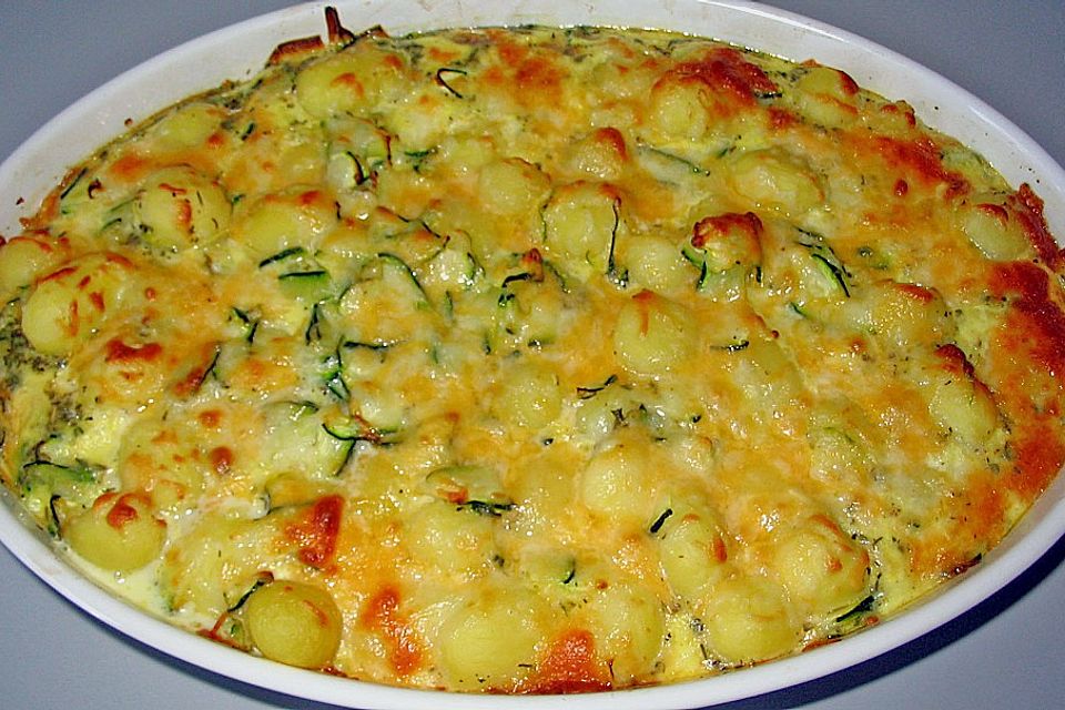 Kartoffel - Zucchini - Gratin