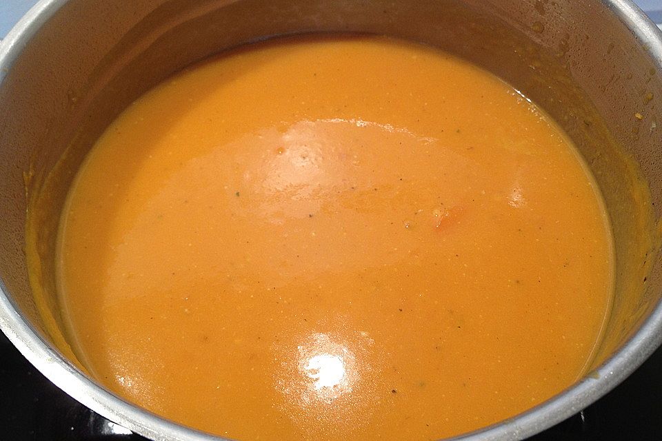 Süßkartoffel - Karotten - Suppe