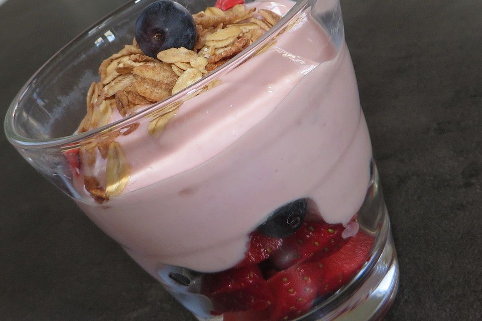 Joghurt - Müsli mit Obst