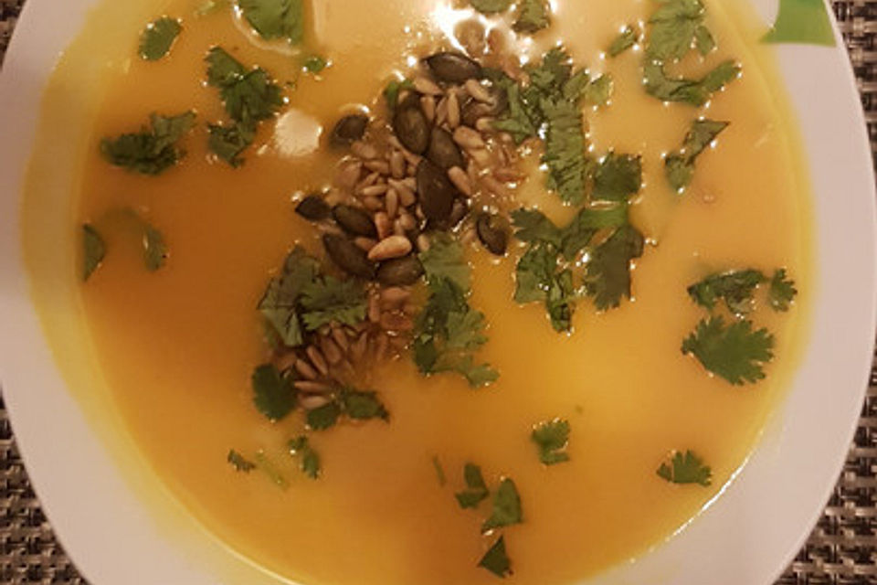 Kürbiscremesuppe