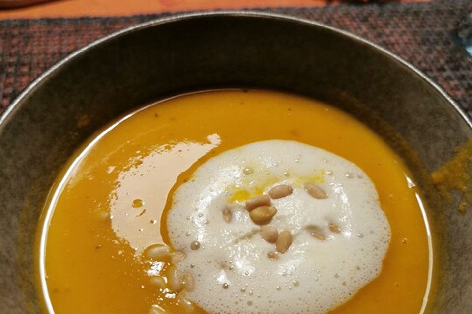 Kürbiscremesuppe