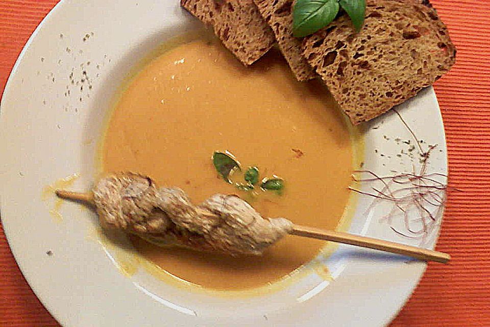 Kürbiscremesuppe