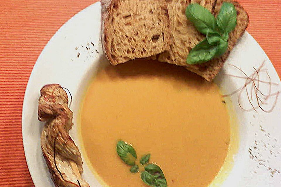 Kürbiscremesuppe