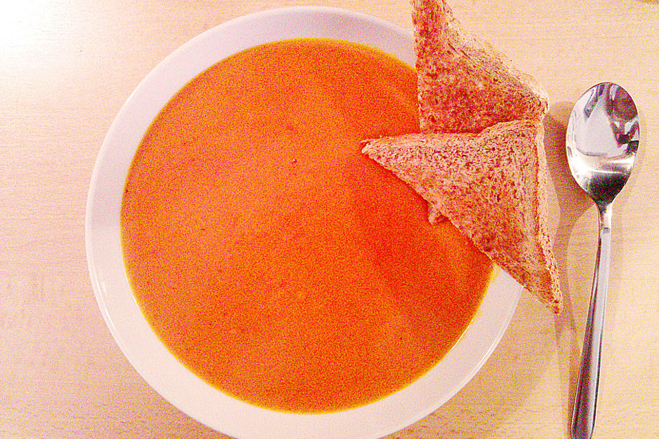 Kürbiscremesuppe