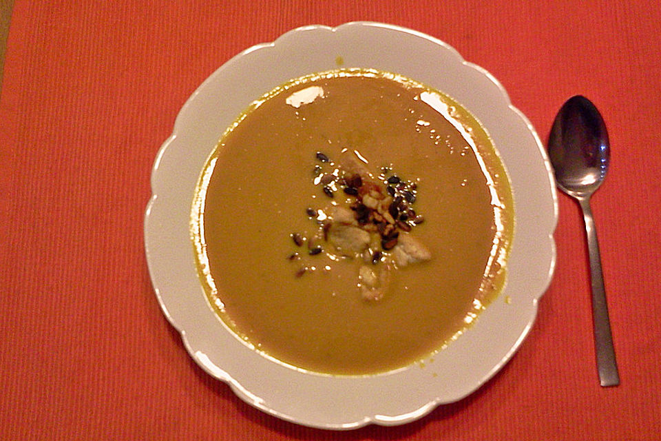 Kürbiscremesuppe