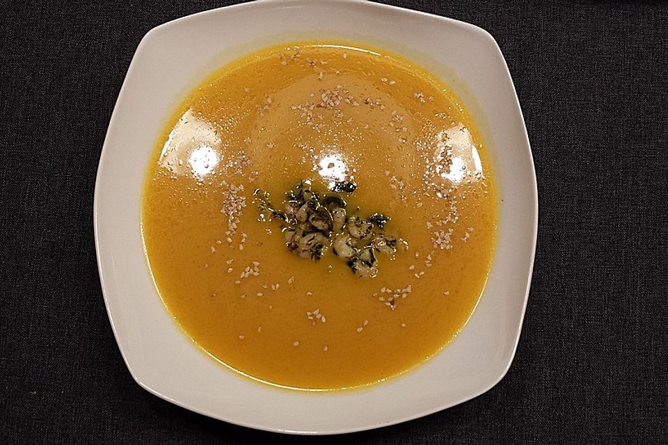 Kürbiscremesuppe