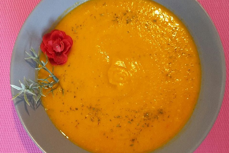 Kürbiscremesuppe