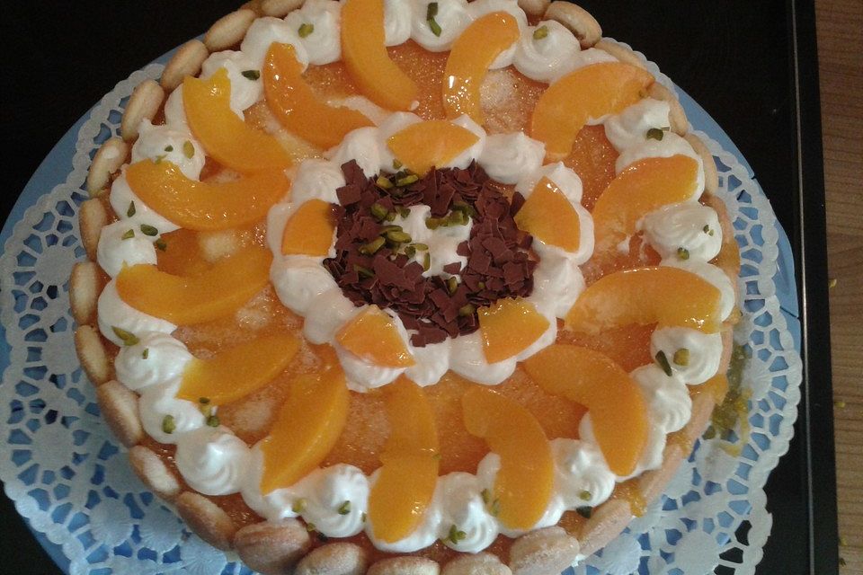 Pfirsich - Joghurt - Torte