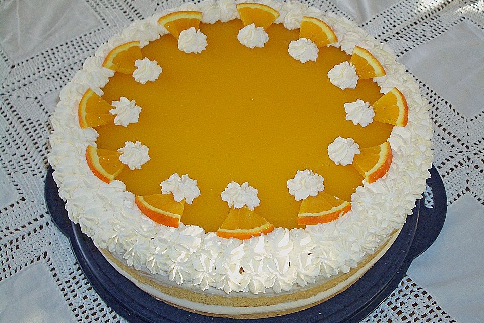 Pfirsich - Joghurt - Torte