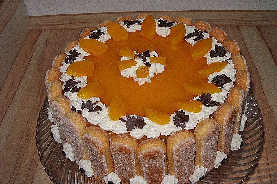 Pfirsich - Joghurt - Torte