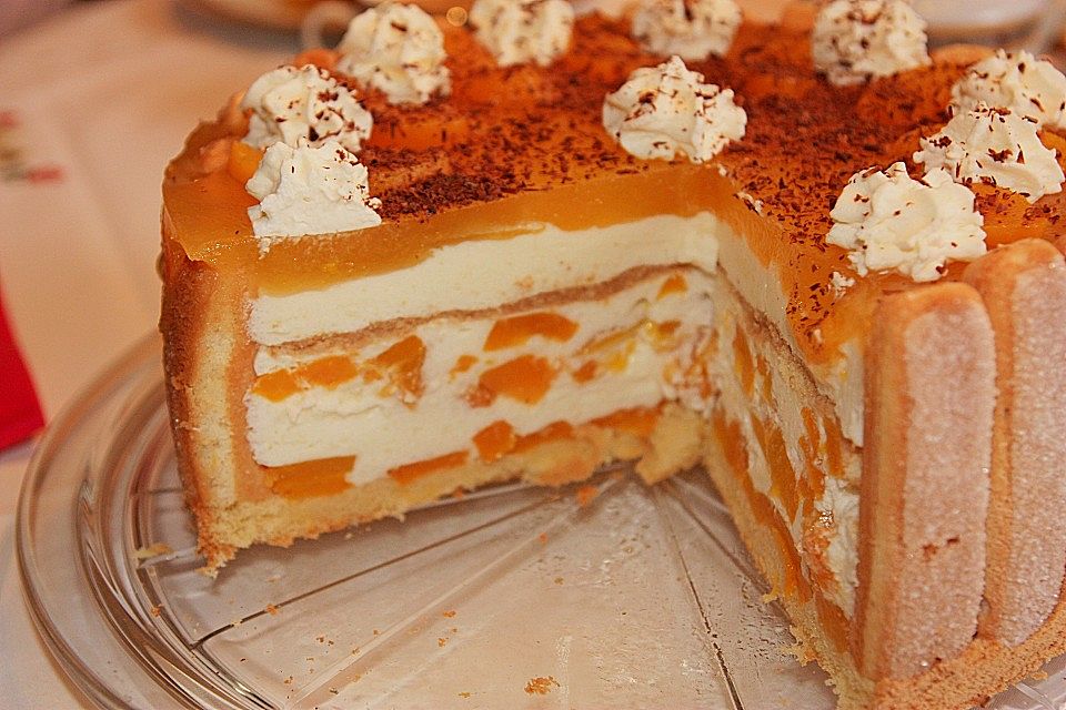 Pfirsich - Joghurt - Torte