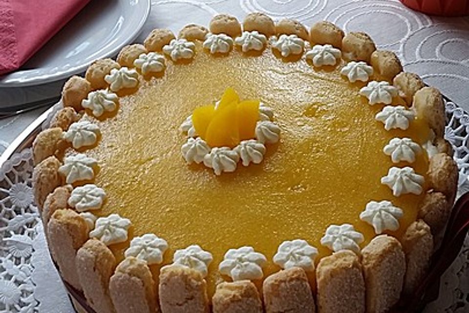 Pfirsich - Joghurt - Torte