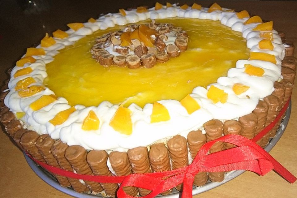 Pfirsich - Joghurt - Torte