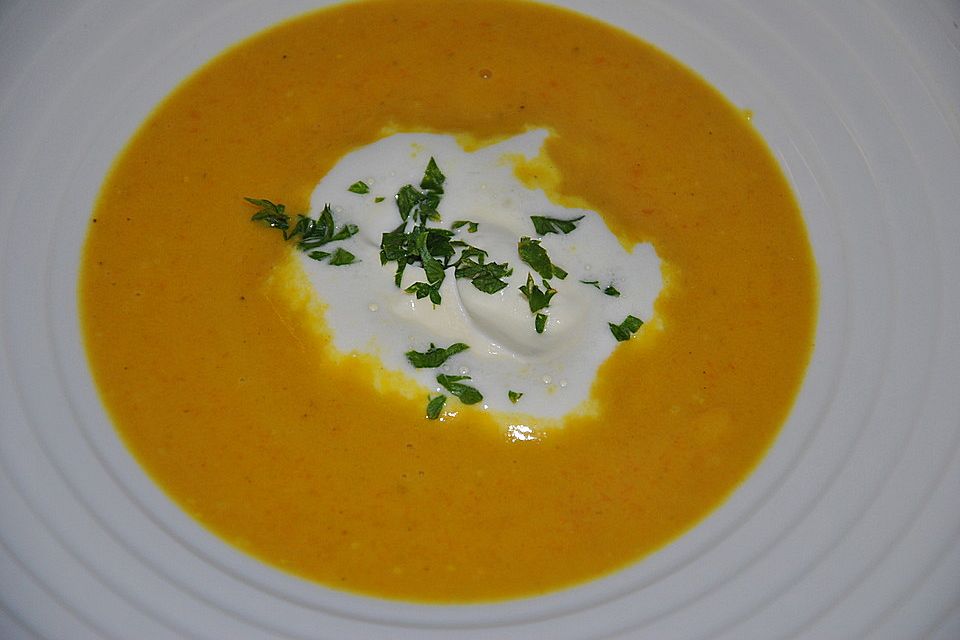 Currymöhrensuppe