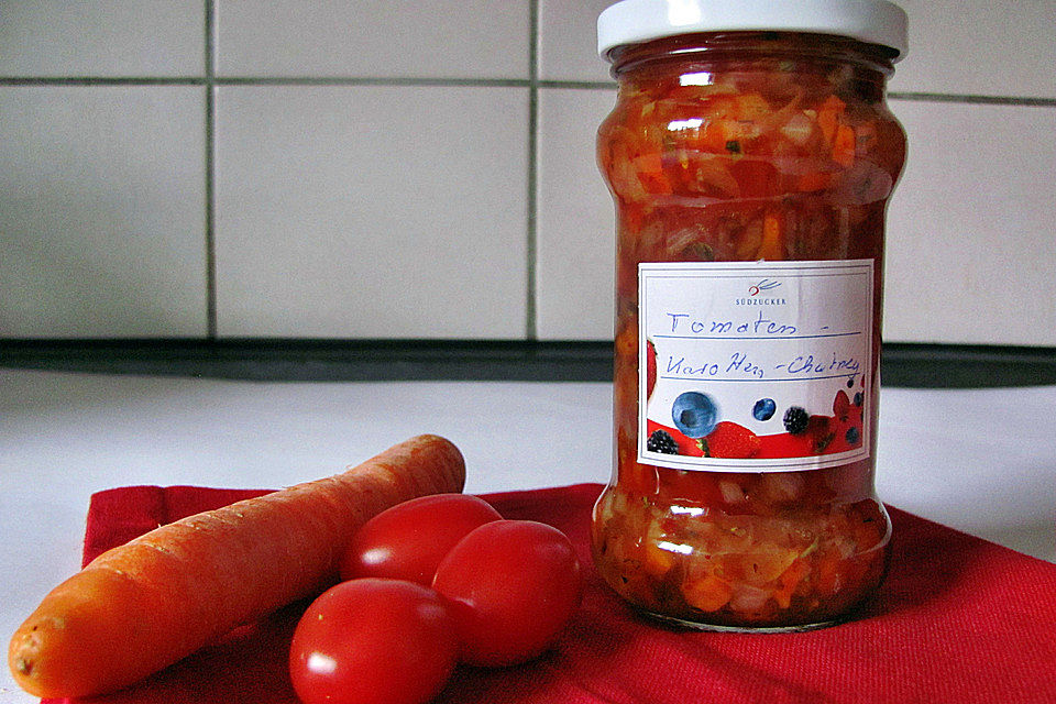 Tomaten - Karottenchutney