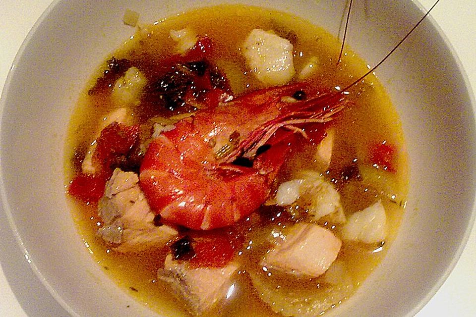 Italienische Fischsuppe