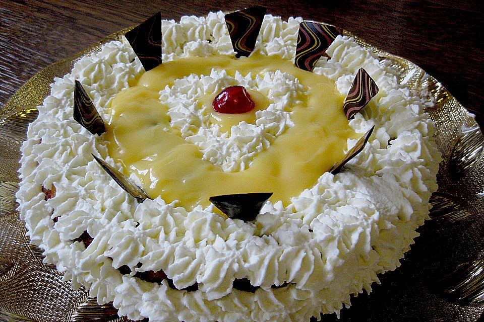 Birnen - Schmand - Torte